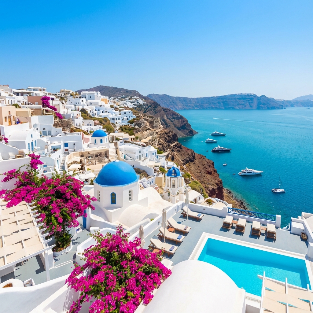 Santorini Landscape